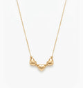 Collana tre cuori Vestopazzo