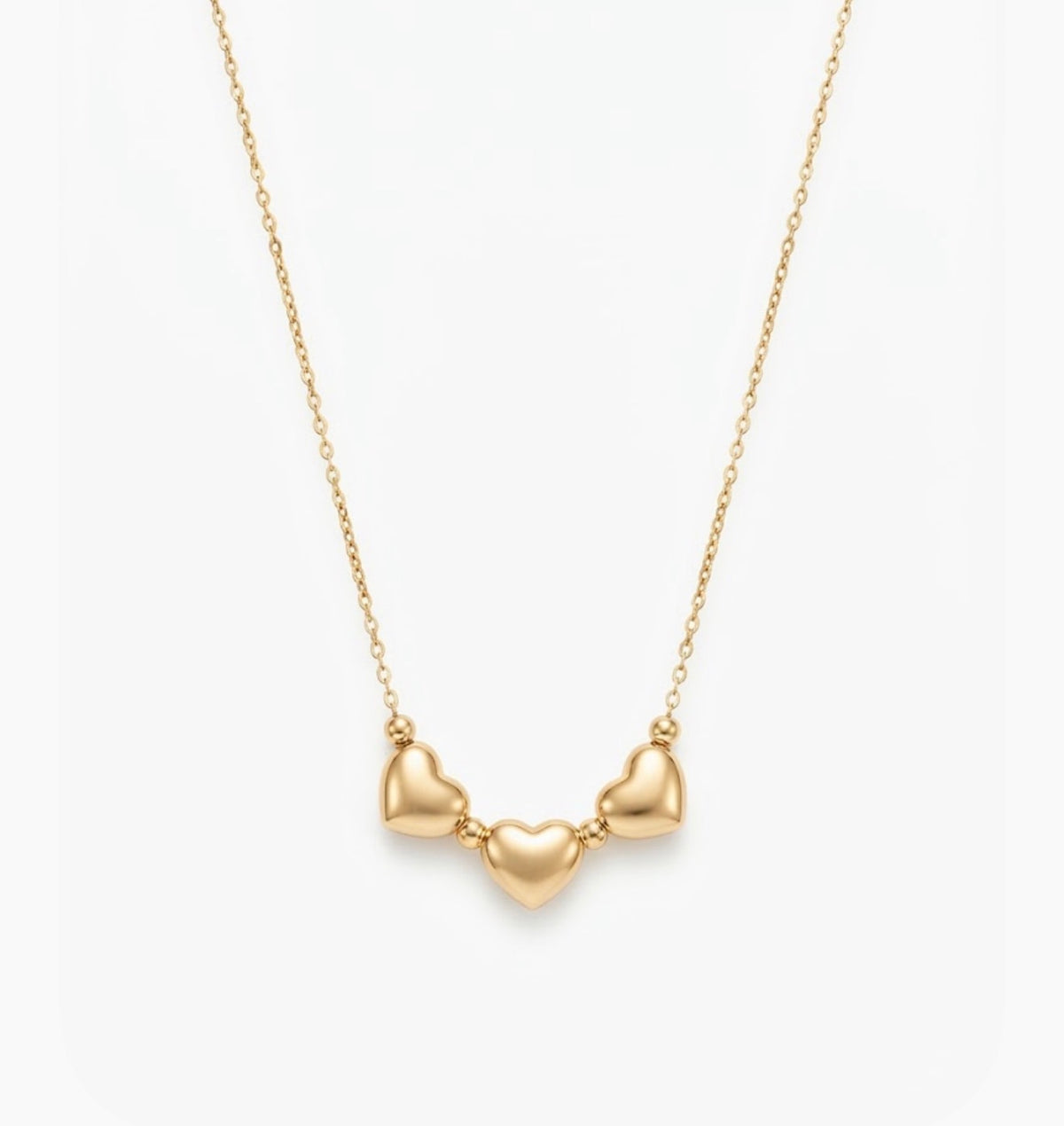 Collana tre cuori Vestopazzo