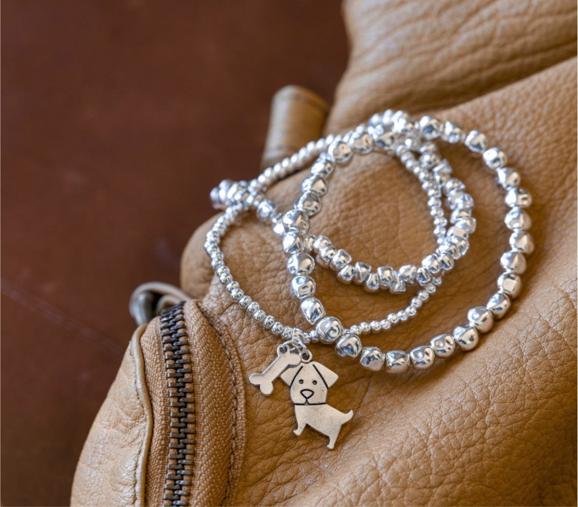 Bracciale cane/osso