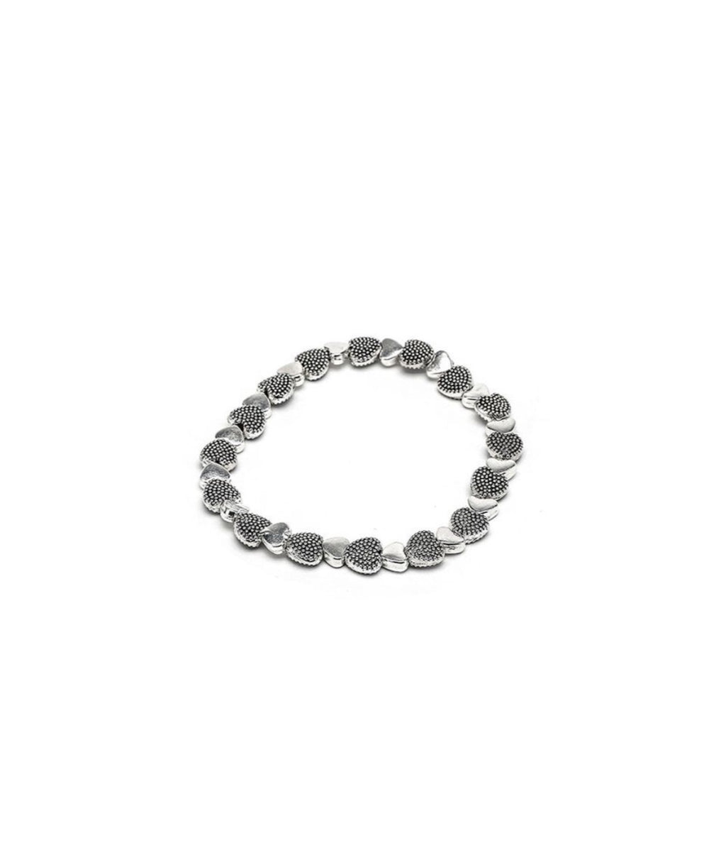 Bracciale cuore mix
