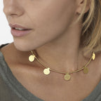 Collana pendenti monete